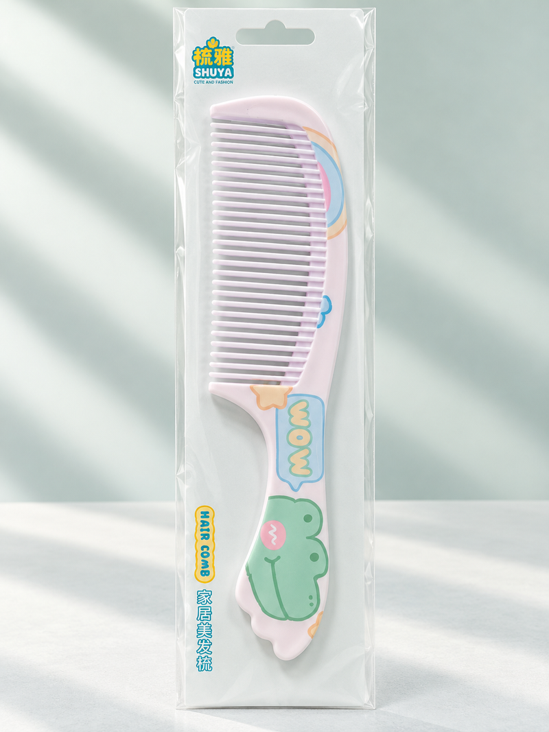 Mint Frog Hair Comb