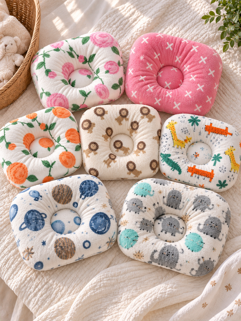 Hudson Quilted Baby Pillow