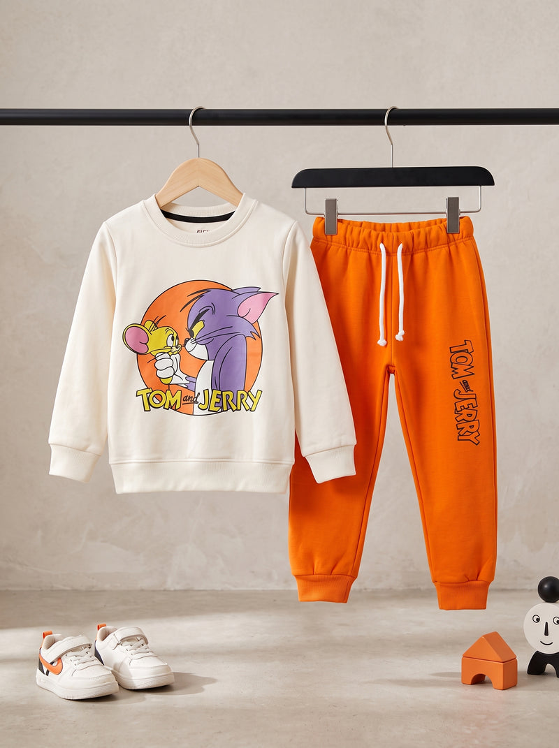 Dynamic Duo Fleece Sweatshirt & Trouser