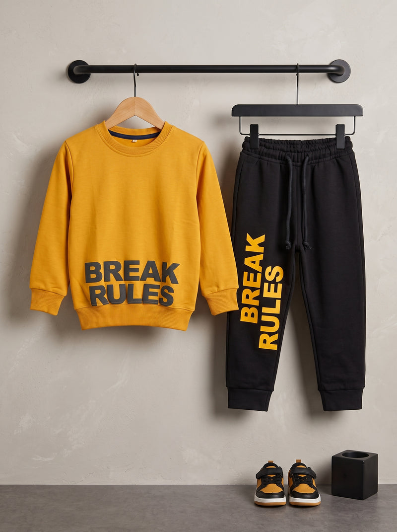 Break Rules Fleece Sweatshirt & Trouser