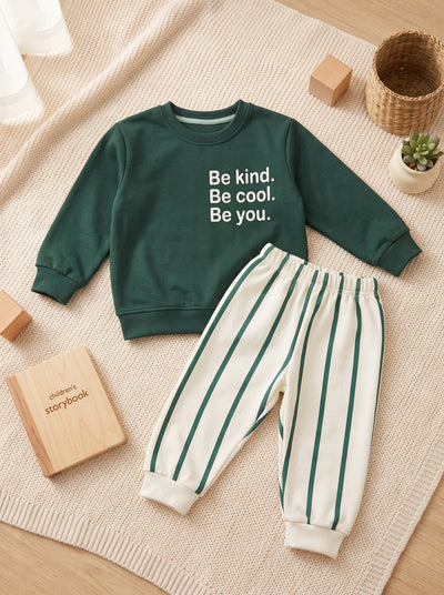 Be You Fleece Sweatshirt & Trousers Infant