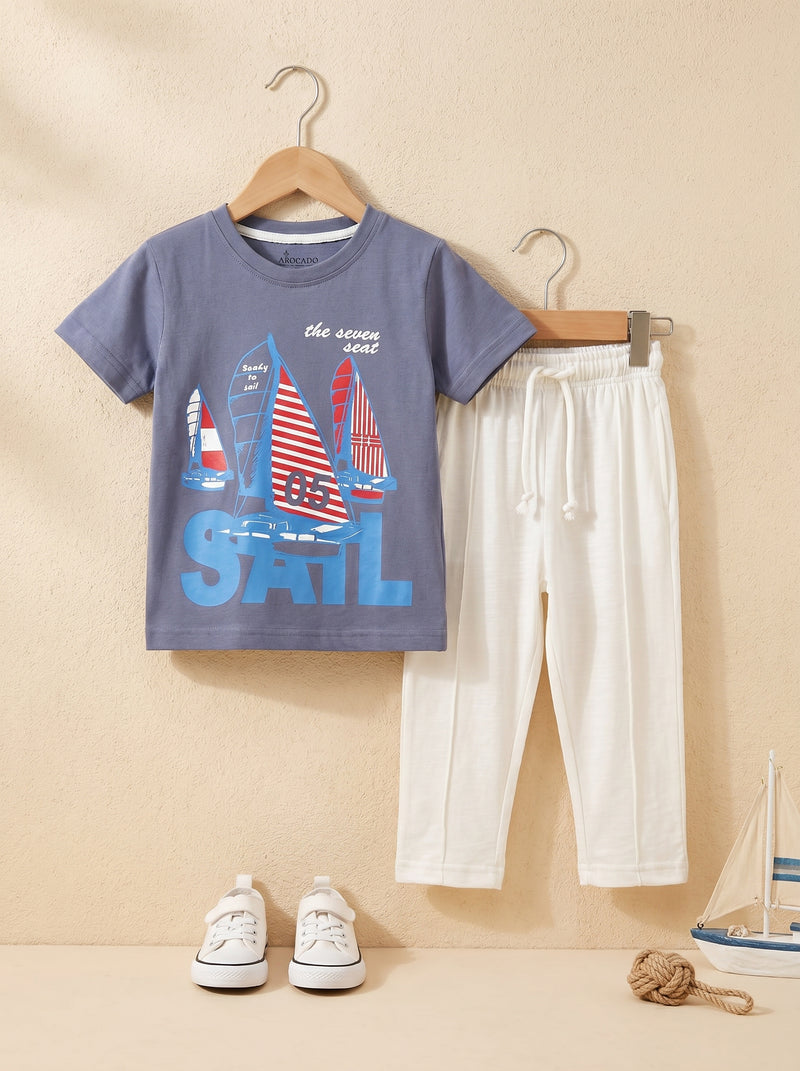 Ready to Sail Tee & Trouser