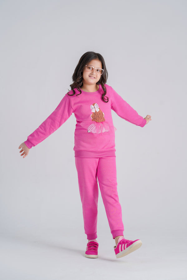 Fairy Bow Sweatshirt & Trouser