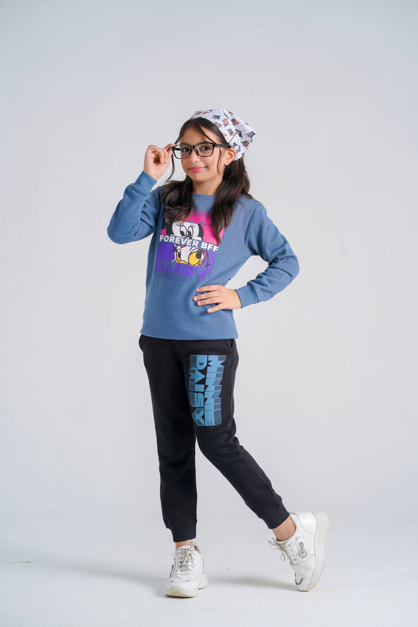 Minnie & Daisy Forever Friends Fleece Sweatshirt & Trouser