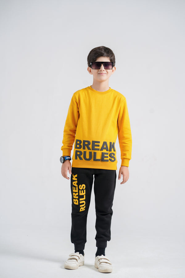 Break Rules Fleece Sweatshirt & Trouser