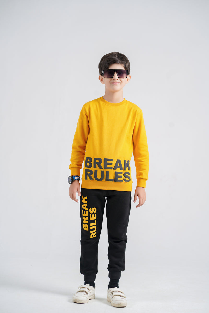 Break Rules Fleece Sweatshirt & Trouser