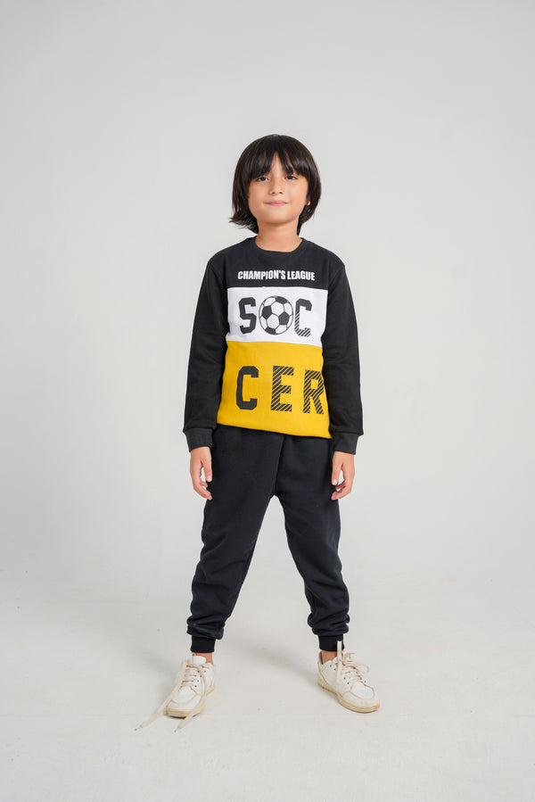 Champion’s League Fleece Sweatshirt & Trouser