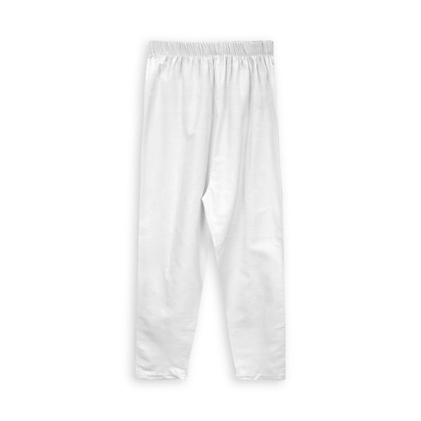 White Cotton Trouser