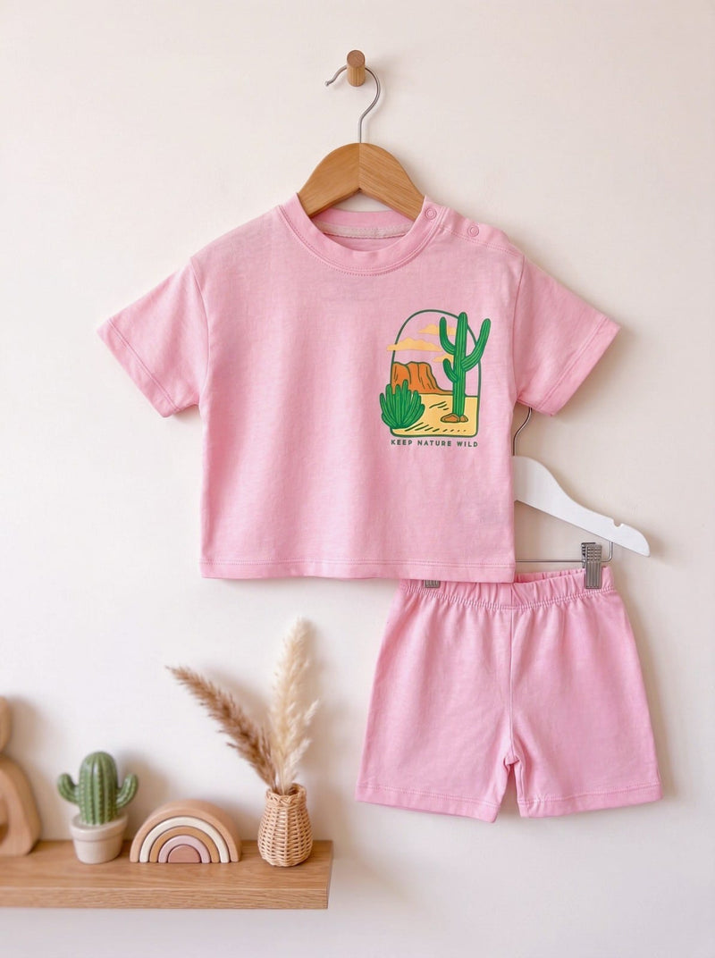 Desert Dreamer Drop Shoulder Tee & Short Infant
