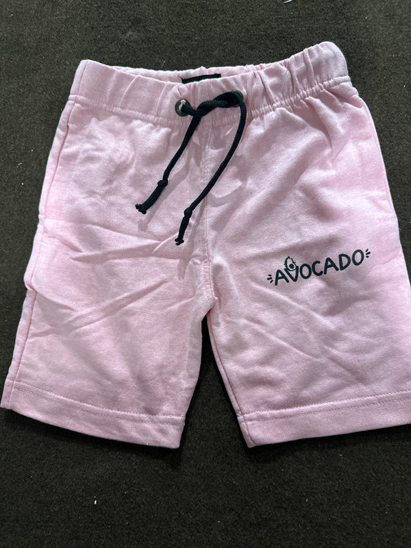 Pink Avocado Printed Summer Short