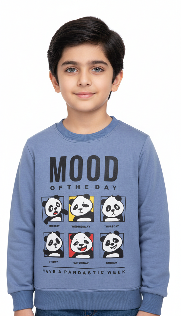 Panda Mood Fleece Sweatshirt