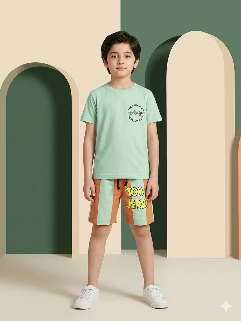 Tom & Jerry Fun Run Tee & Short