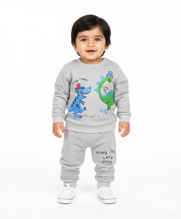 Let’s Play Winter Terry Sweatshirt & Trouser Infant