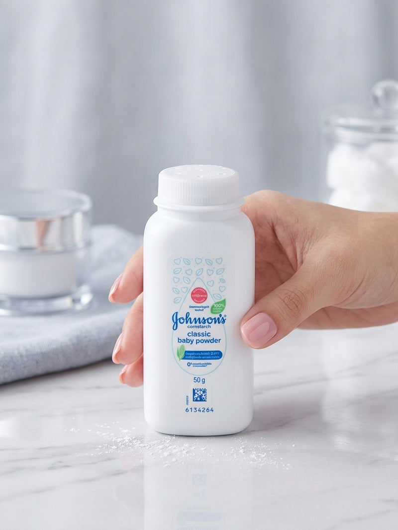 Johnson's cornstarch classic baby powder 50g
