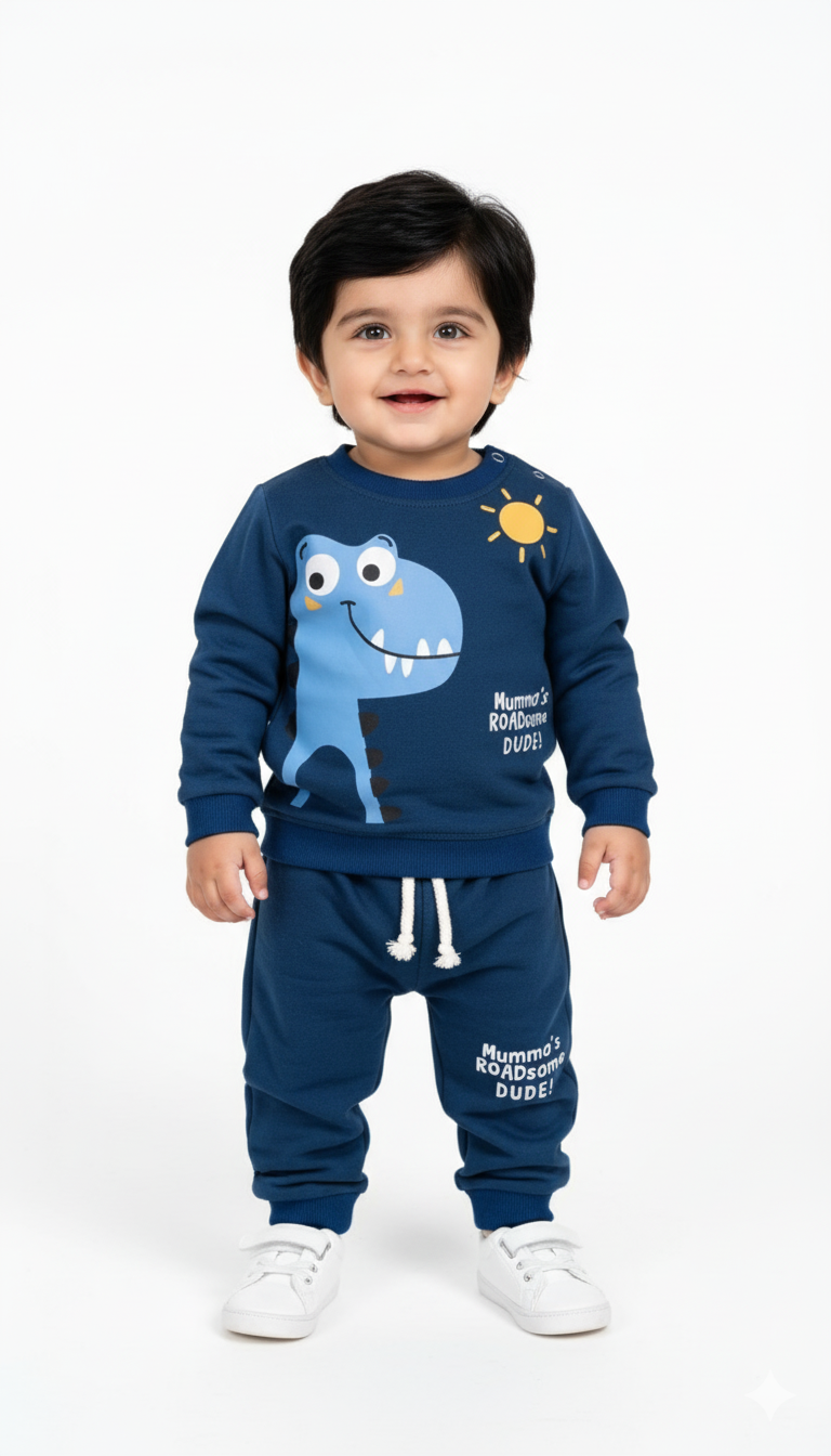 Mummo’s Roadsame Terry Sweatshirt & Trouser Infant