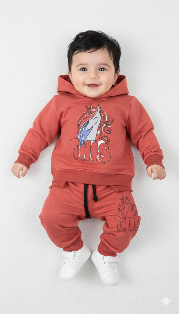 You Got This Unicorn Fleece Hoodie & Trouser
