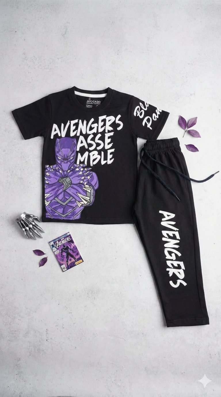 Avengers Assemble Tee & Trouser