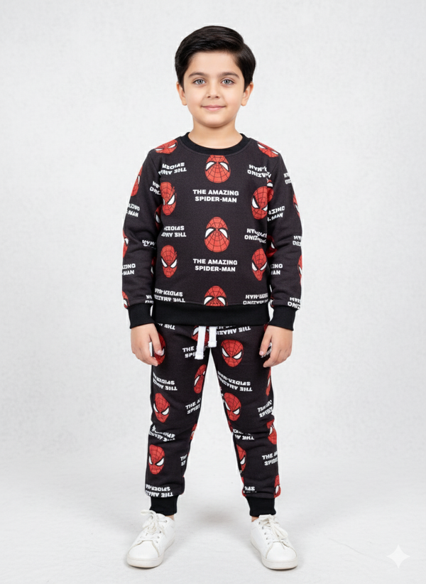 Amazing Spiderman Fleece Sweatshirt & Trouser