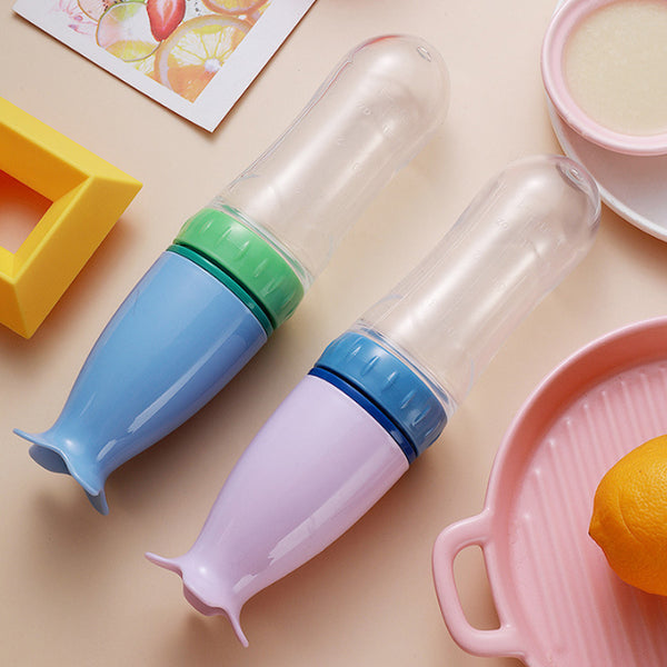 Premium Baby Silicone Feeding Spoon