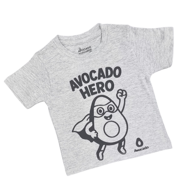 Avocado Hero Grey Tee