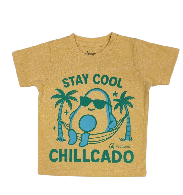 Stay Cool Avocado Yellow Tee