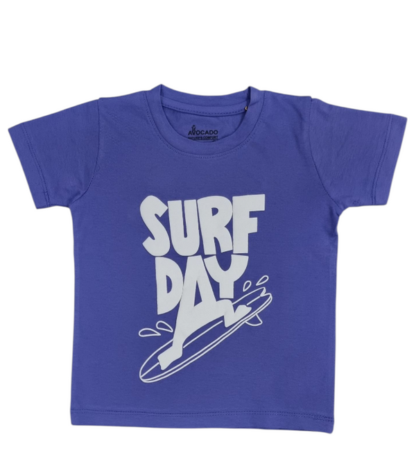 Surf Day Purple Tee