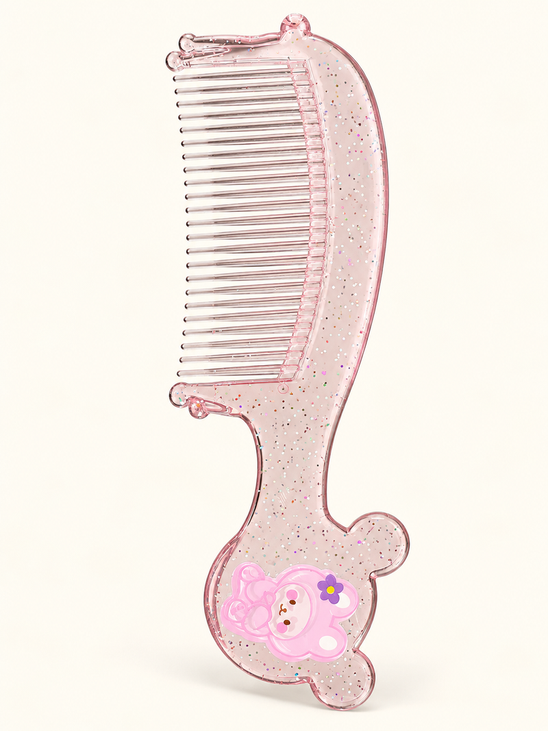Blossom Bunny Glitter Baby Hair Comb