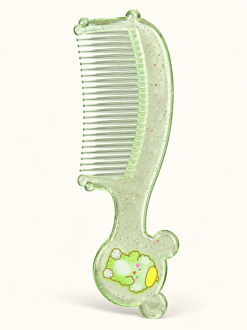 Cute Sheep Glitter Baby Hair Comb