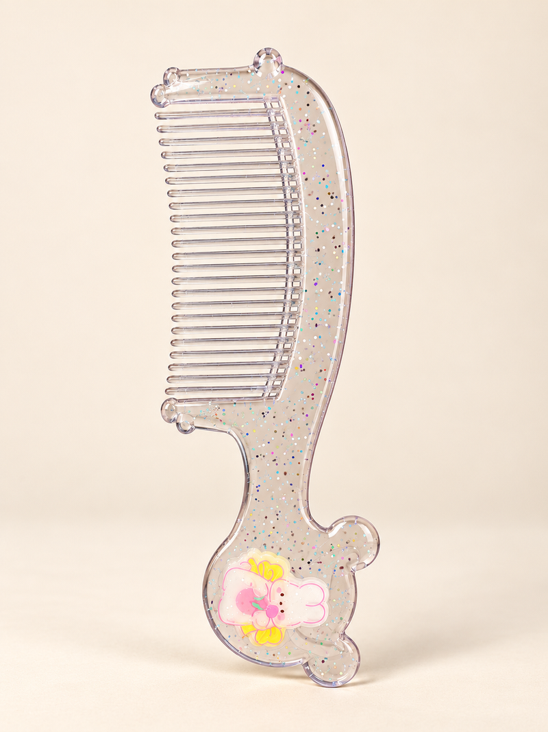 Cute Bunny Glitter Baby Hair Comb