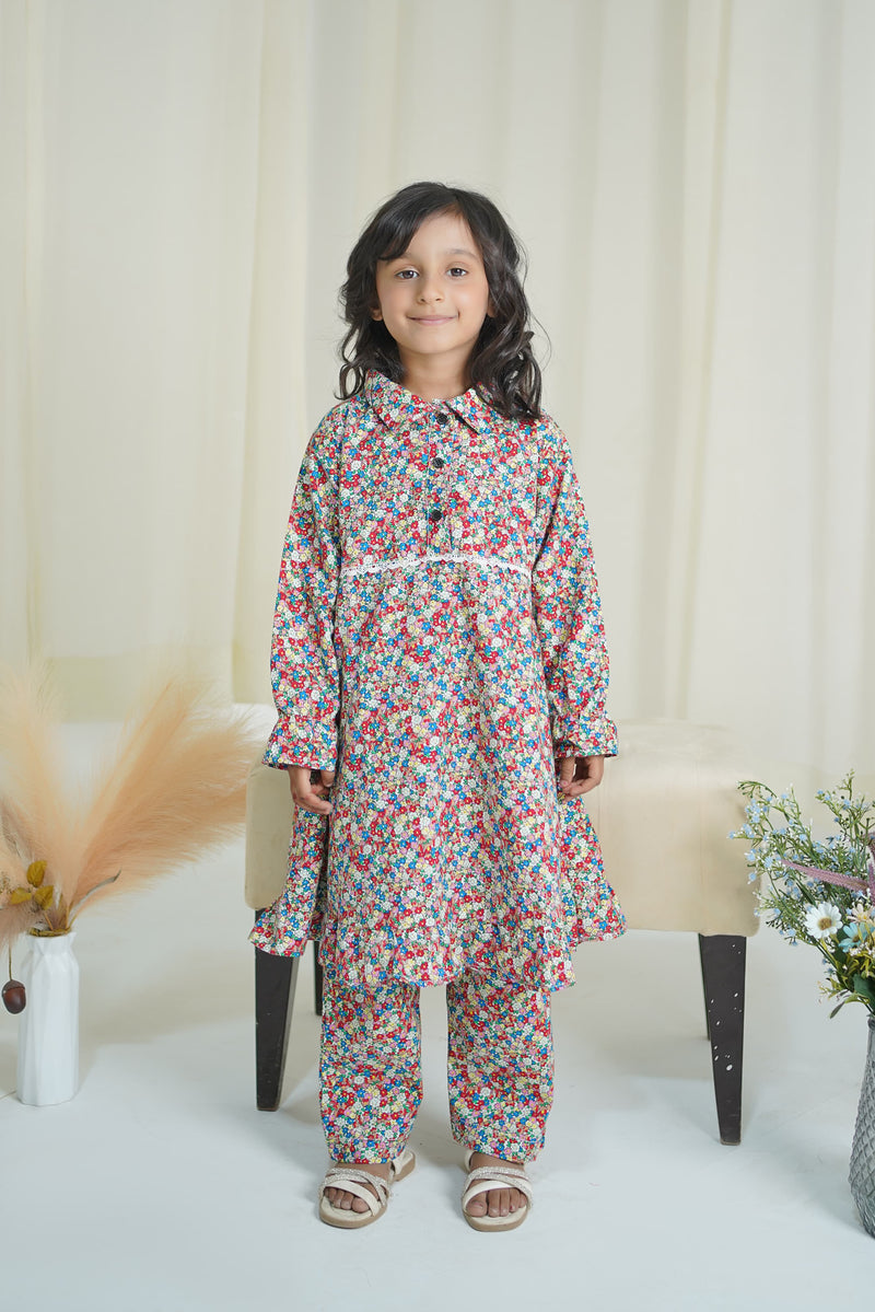 Blossom Garden Frock & Trouser