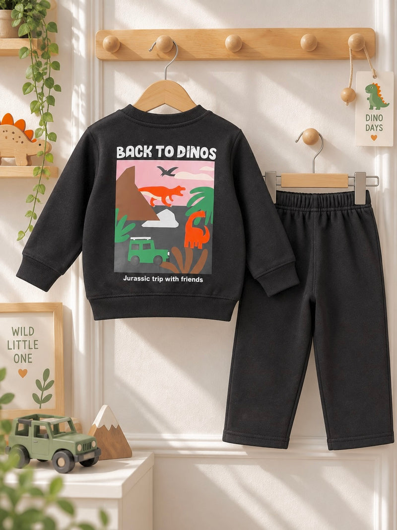 Back to Dinos Fleece Sweatshirt & Trouser Infant