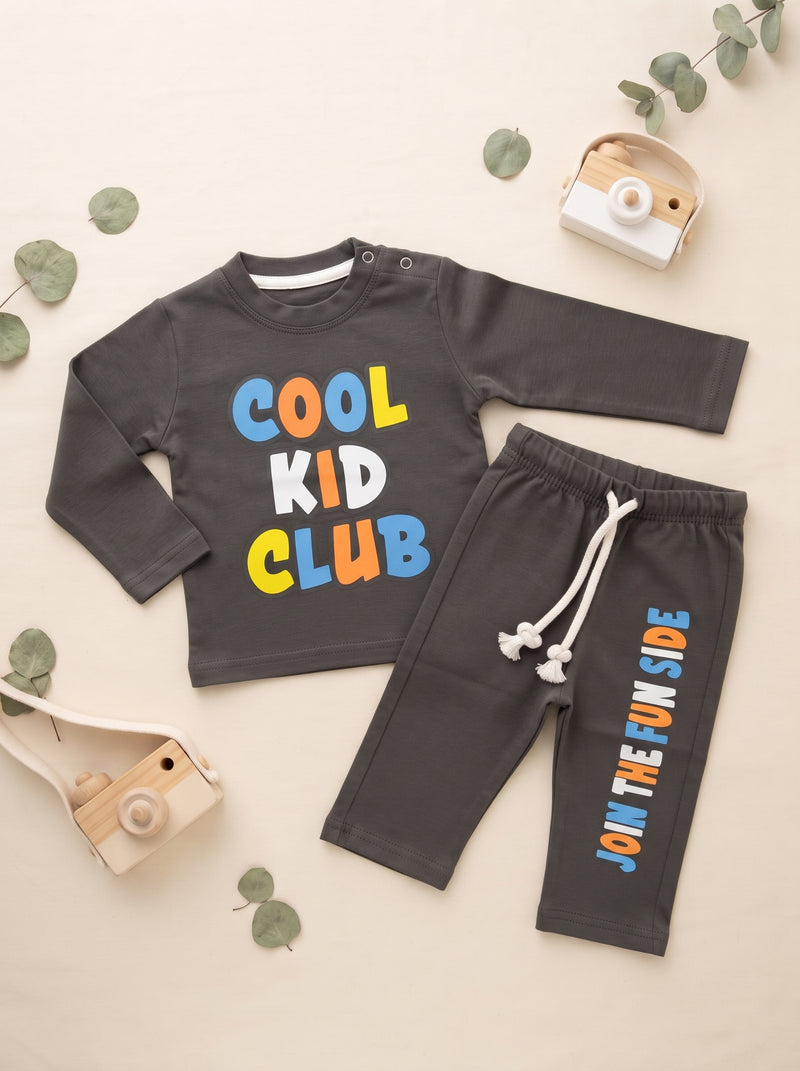 Cool Kid Club Full Sleeve Shirt & Trouser