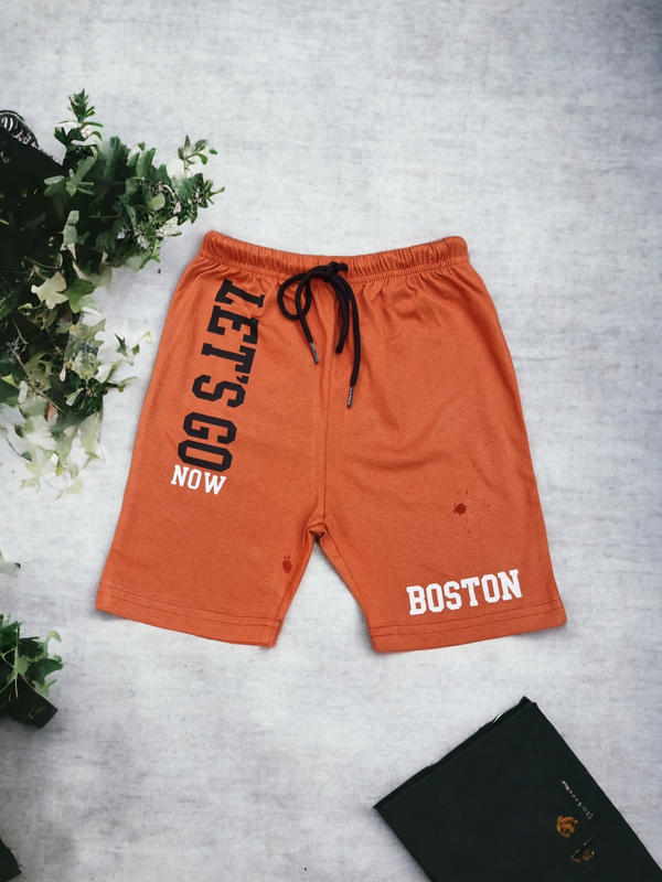 Boston Orange  Summer Short