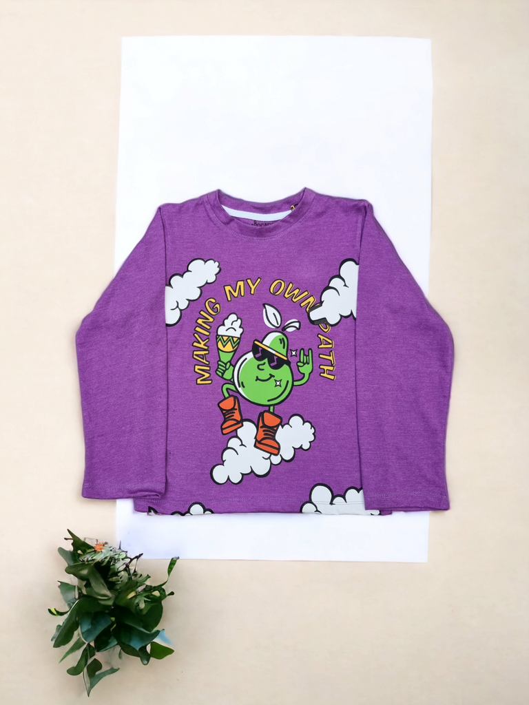 Making My Own Path Full sleeves T-shirt