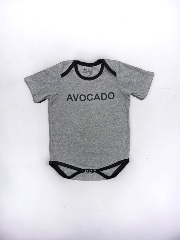 Avocado Charcoal/Black Bodysuit Infant