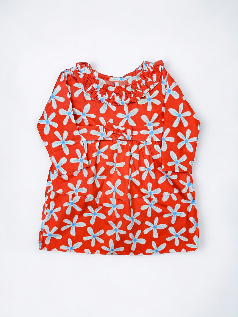 Orange Spring Frock