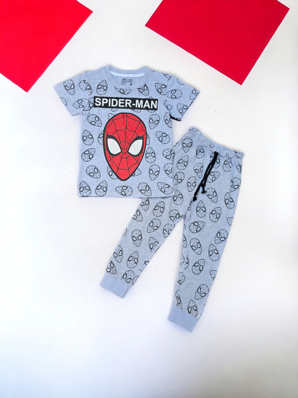Superhero Spiderman T-shirt and Trouser