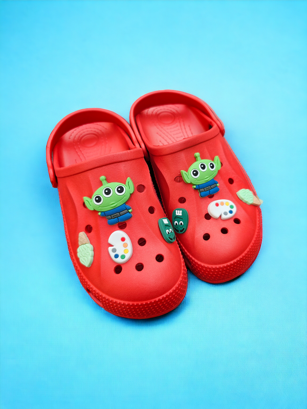 Alien Red Crocs