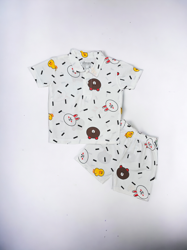 Critter Cuties Shirt n Short Infant