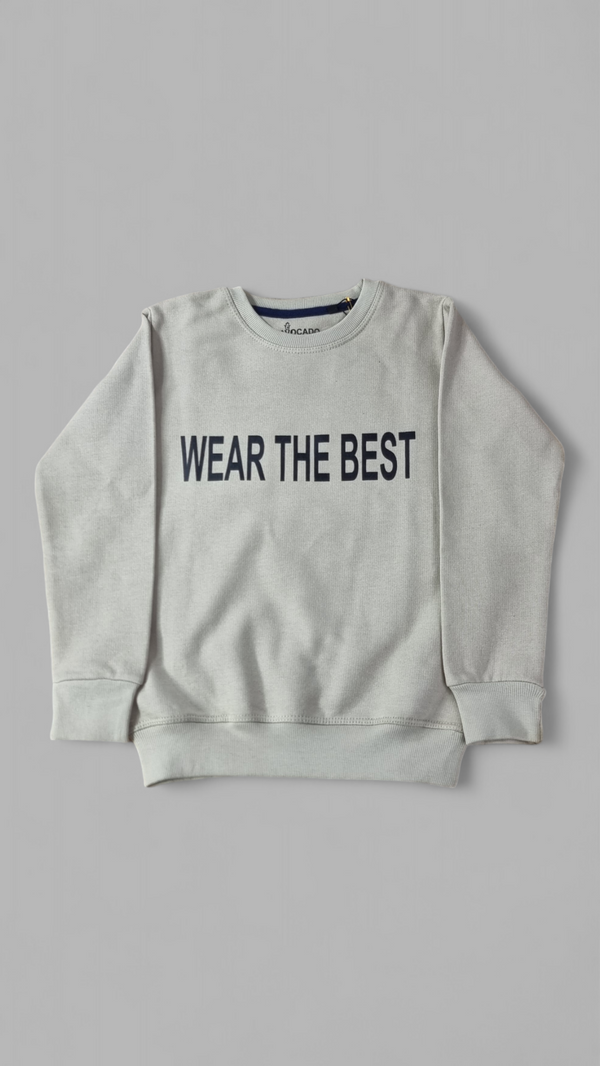 Wear The Best Skin Fleece Sweatshirt