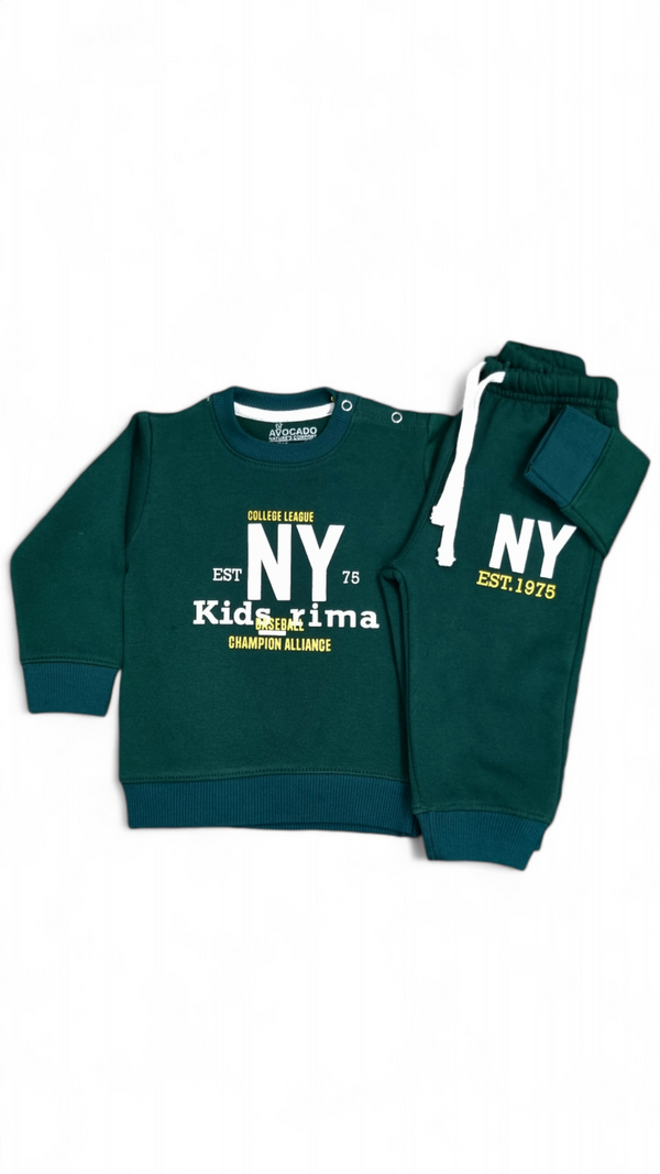 NY Kids Champion Fleece Sweatshirt & Trouser