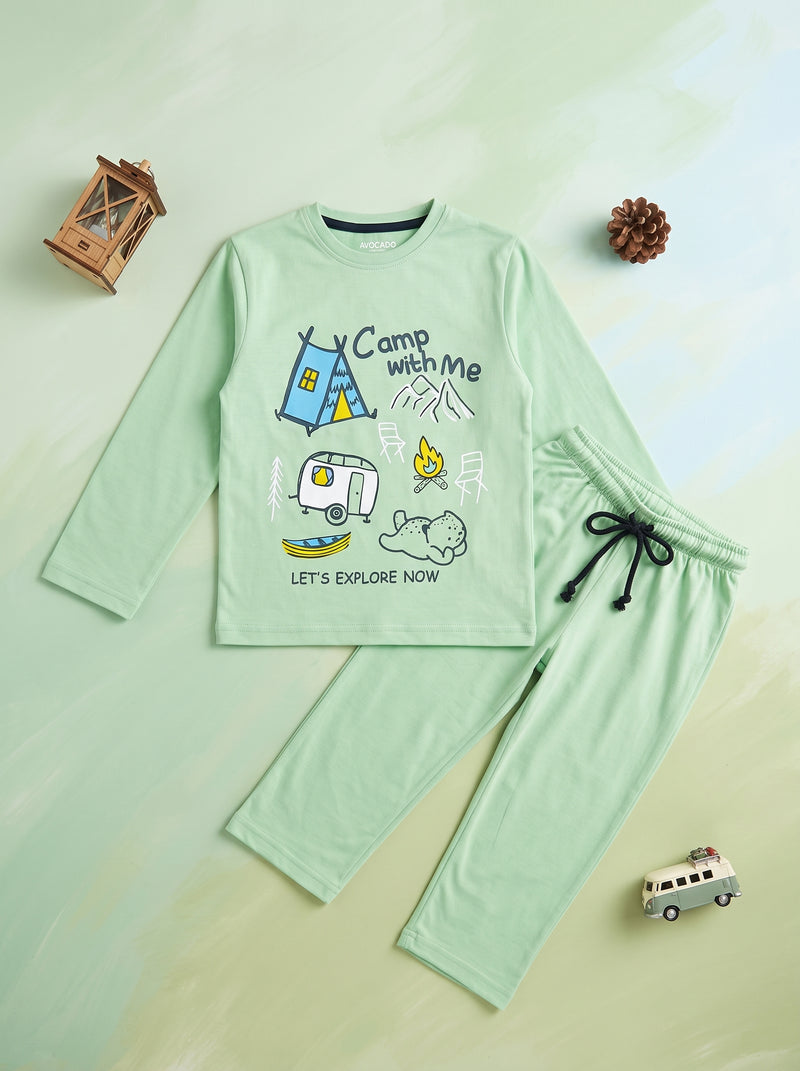 Camp Adventure Full Sleeves Shirt & Trouser