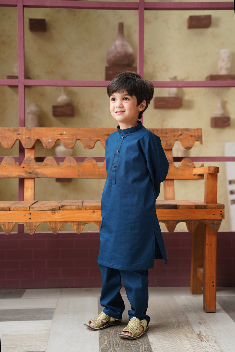 Zinc Premium Cotton Kurta & Trouser
