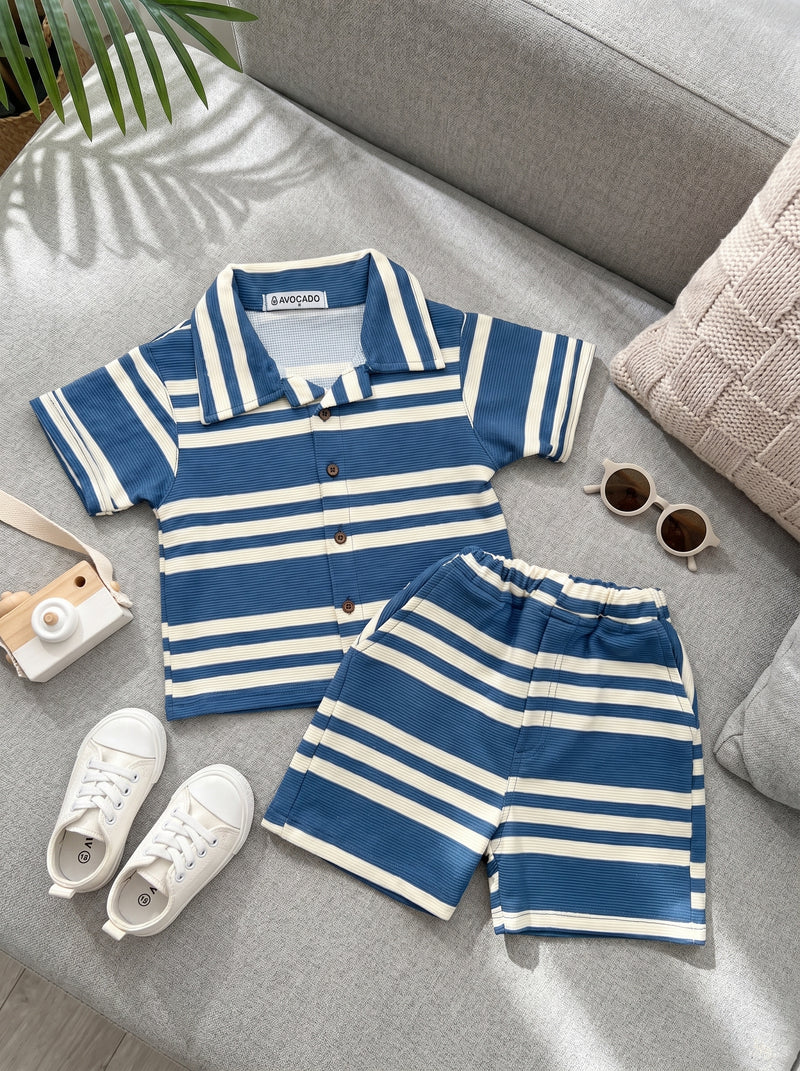 Seaside Vibes Ribbed Shirt & Short