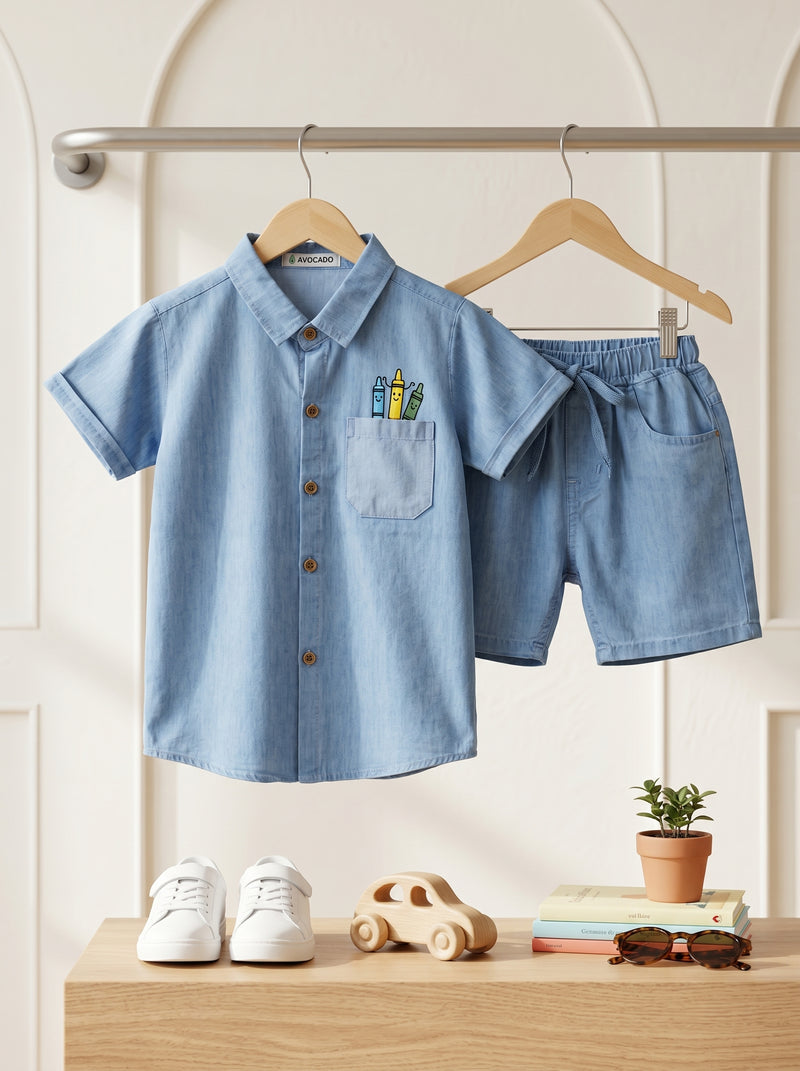 Tiny Artist Shirt & Short