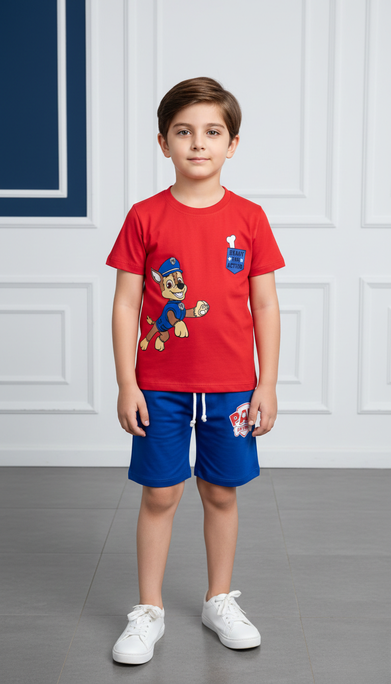 Ready For Action Tee & Short