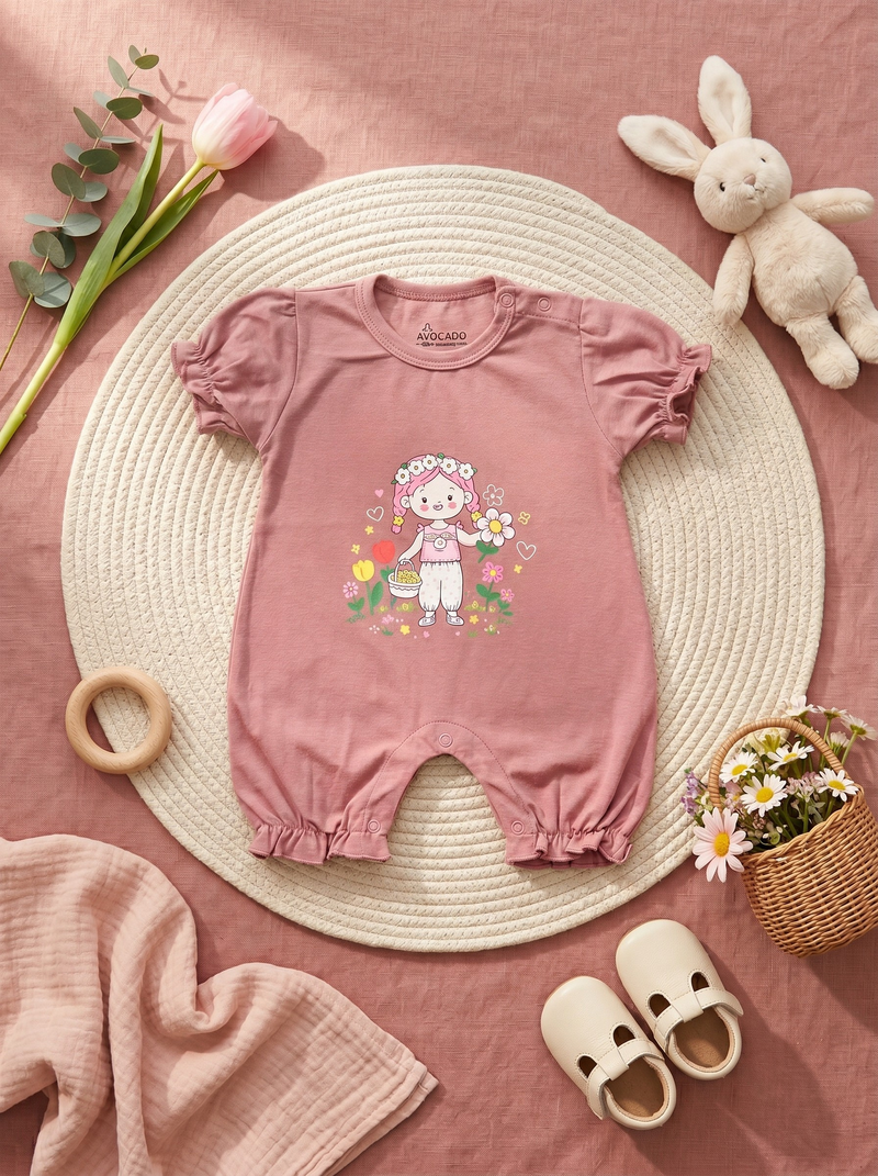 Blossom Belle Interlock Romper
