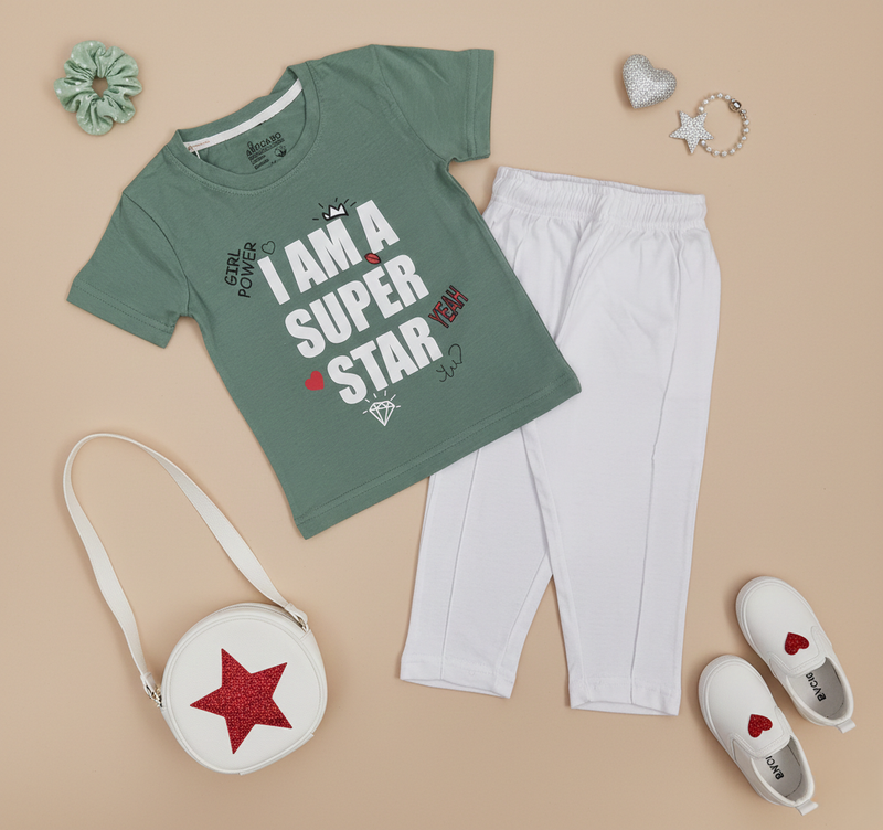 Star Vibes Tee & Trouser