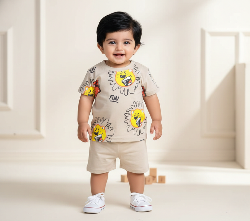 Roaring Fun Tee & Short Infant