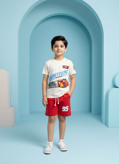 Lightning 95 Drop Shoulder Tee & Short